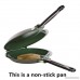 Non-stick Flip Pan Ceramic Pancake Maker Cake Porcelain Frying Pan Healthy - B07DJ7NV1B